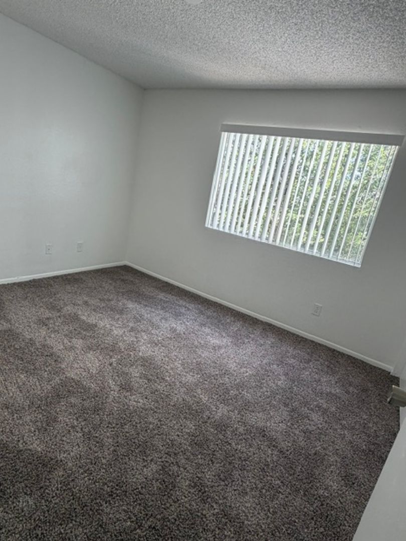 Unfurnished bedroom — representative home at San Marina Apartments.