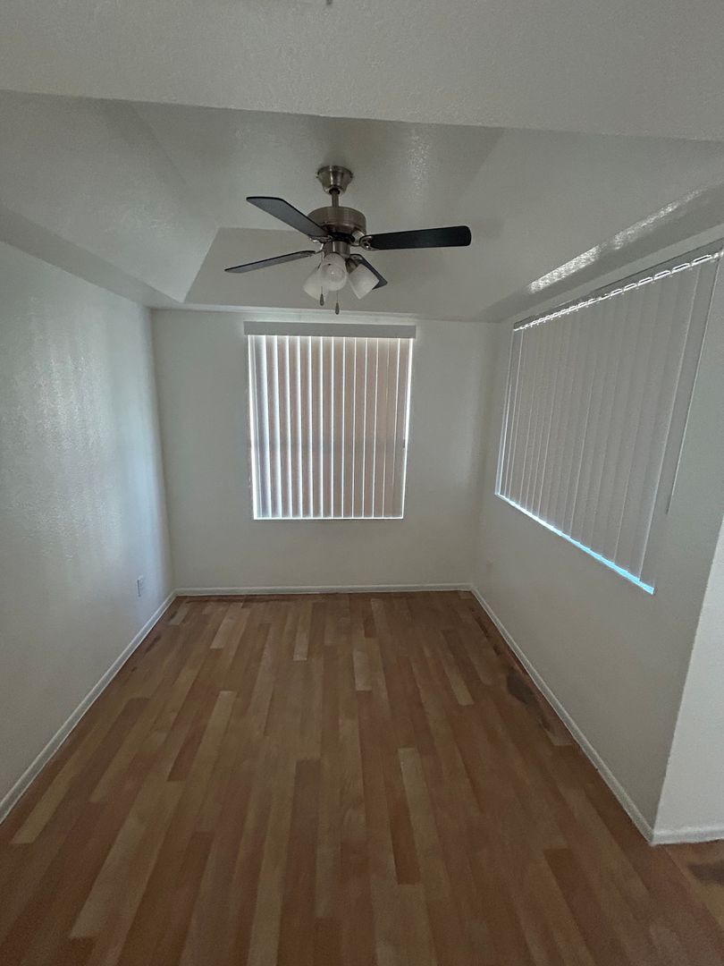 Unfurnished dining area — representative home at San Marina Apartments.