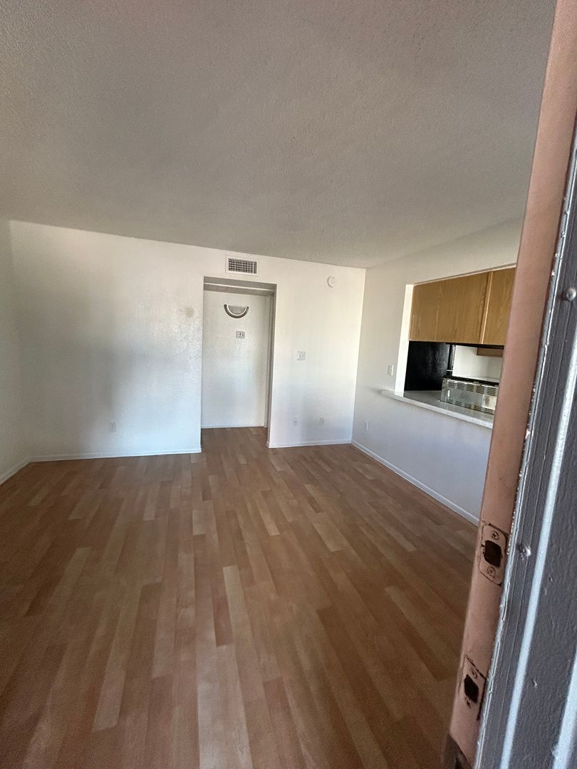 Unfurnished apartment interior — representative home at San Marina Apartments.