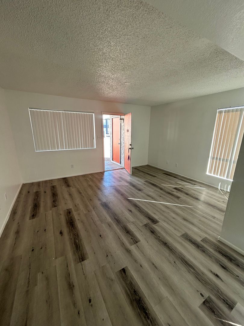 Unfurnished apartment interior — representative home at San Marina Apartments.