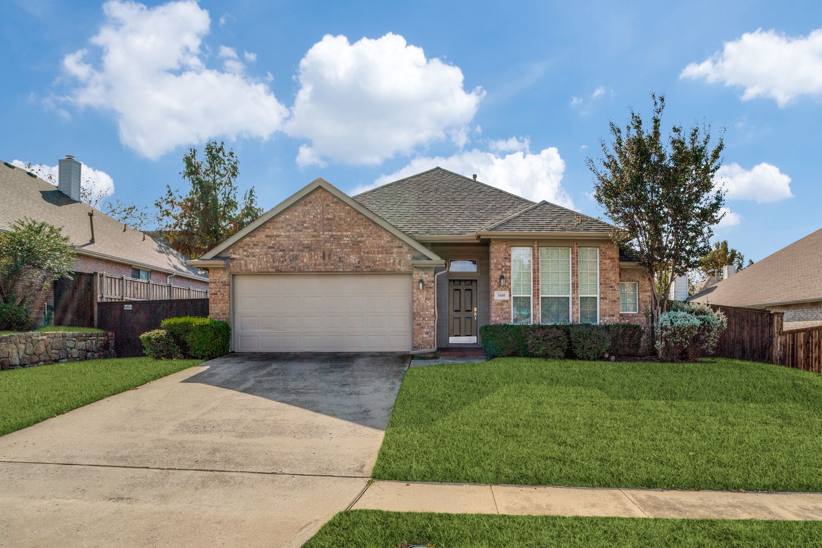 Plano House: 3408 Hidden Valley Drive