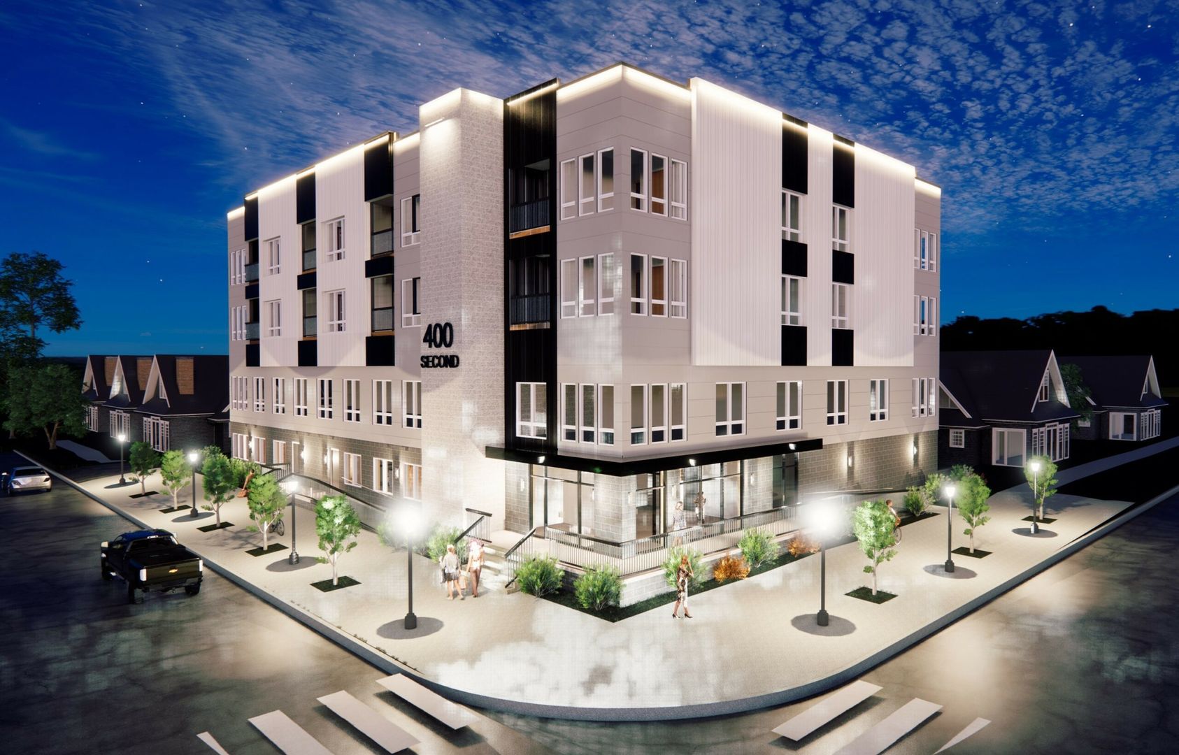 Cedar Rapids Apartment: 400 2nd St. SW