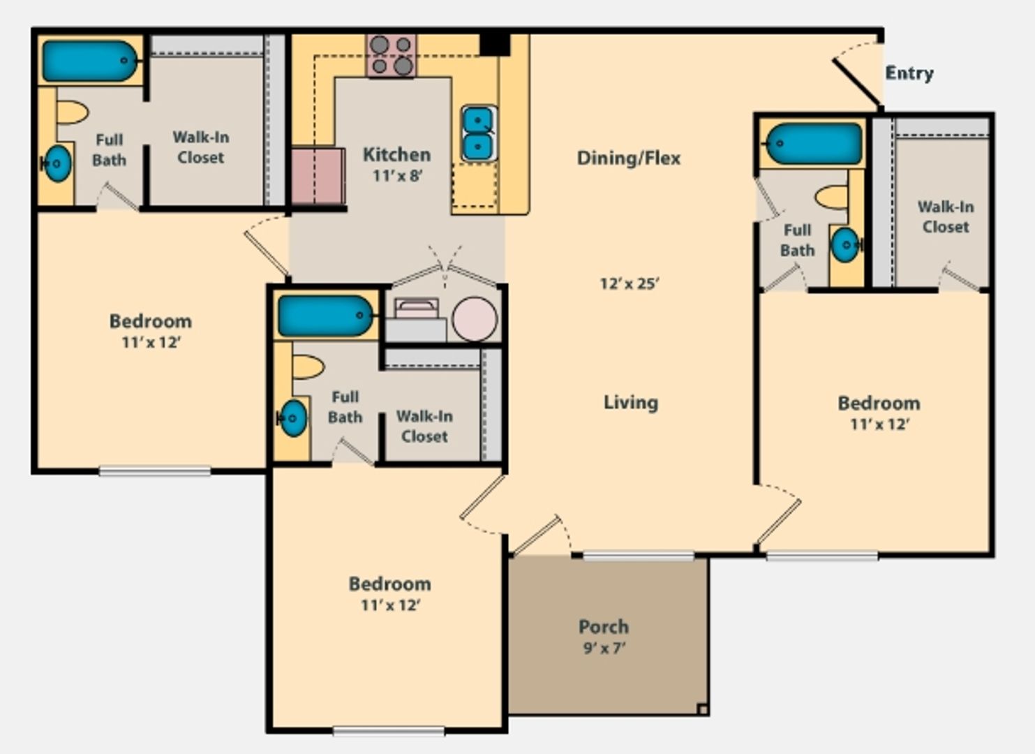 Troy Apartment: 601 E Elm Street
