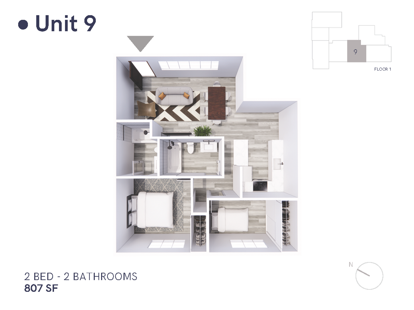 Santa Barbara Apartment: 609 W Junipero St