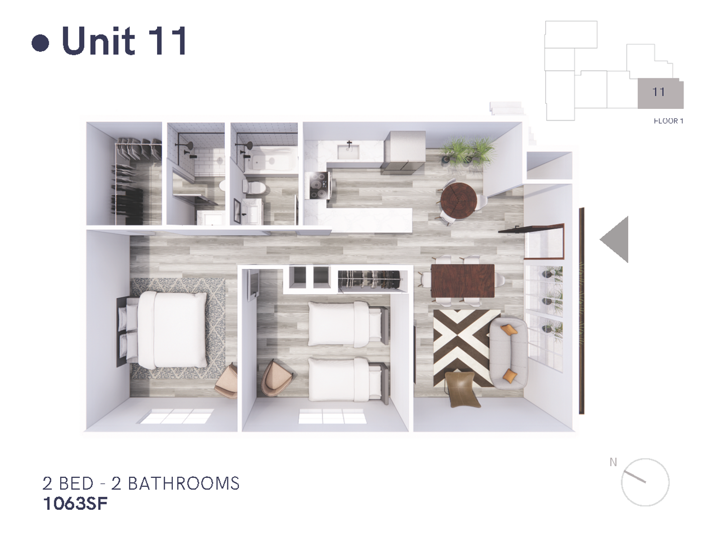 Santa Barbara Apartment: 609 W Junipero St
