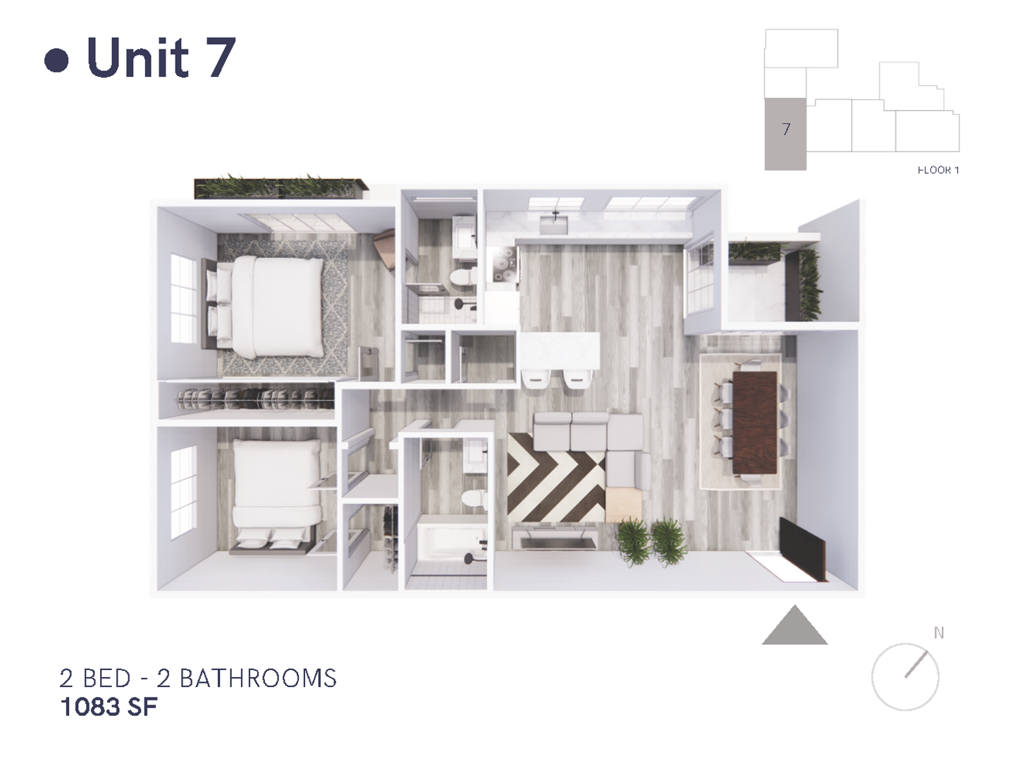 Santa Barbara Apartment: 609 W Junipero St