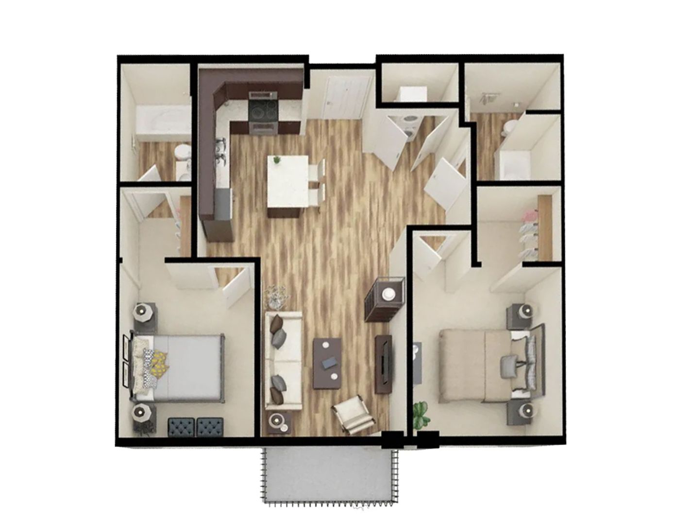 Superior Apartment: 1301 Weeks Ave