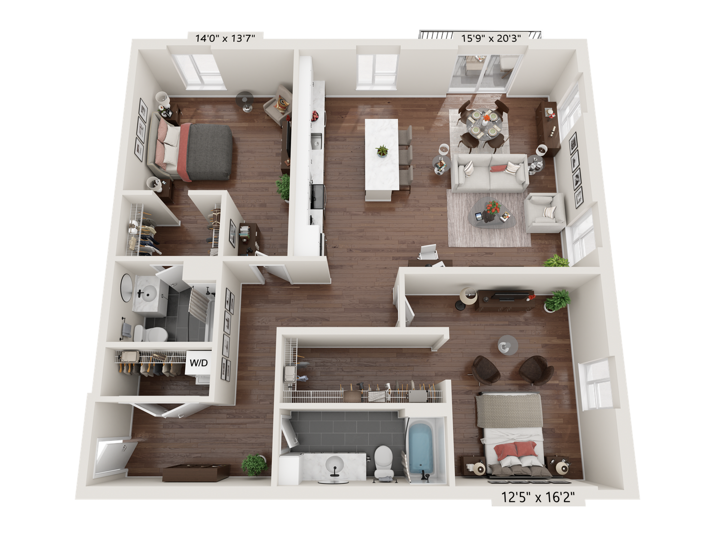 Eau Claire Apartment: 2016 Oxford Avenue