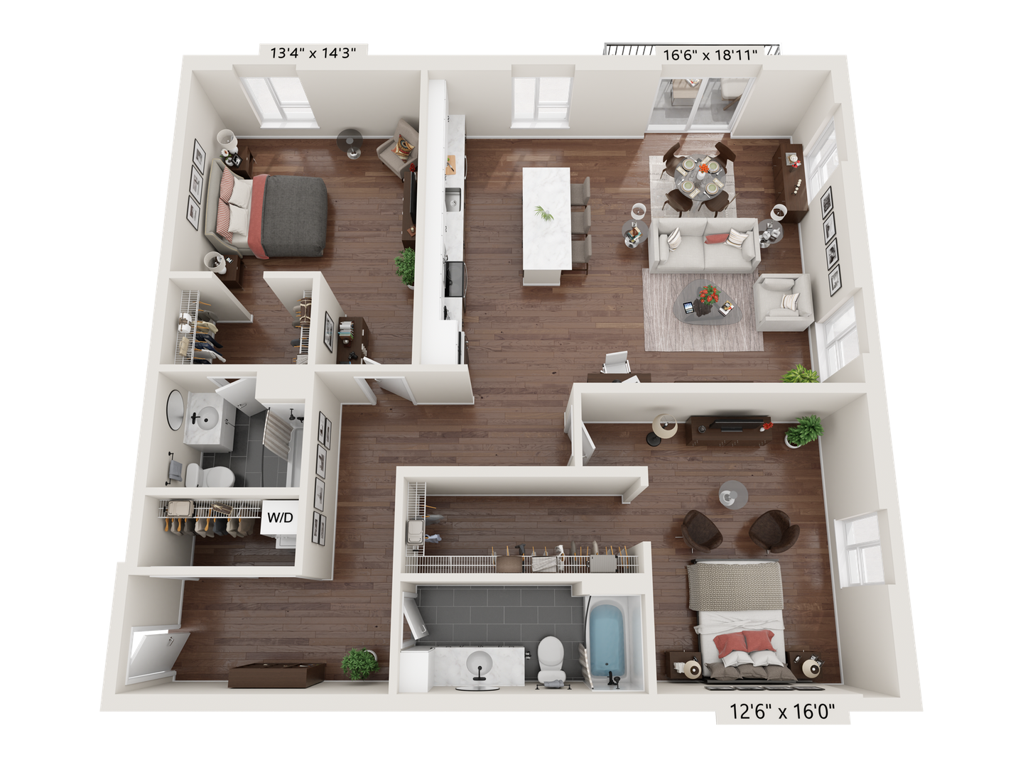 Eau Claire Apartment: 2016 Oxford Avenue