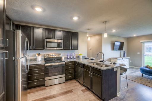 Retire at the end of the day to your cozy master bedroom, while a guest or family member enjoys a spare bedroom, both with ample closet space.