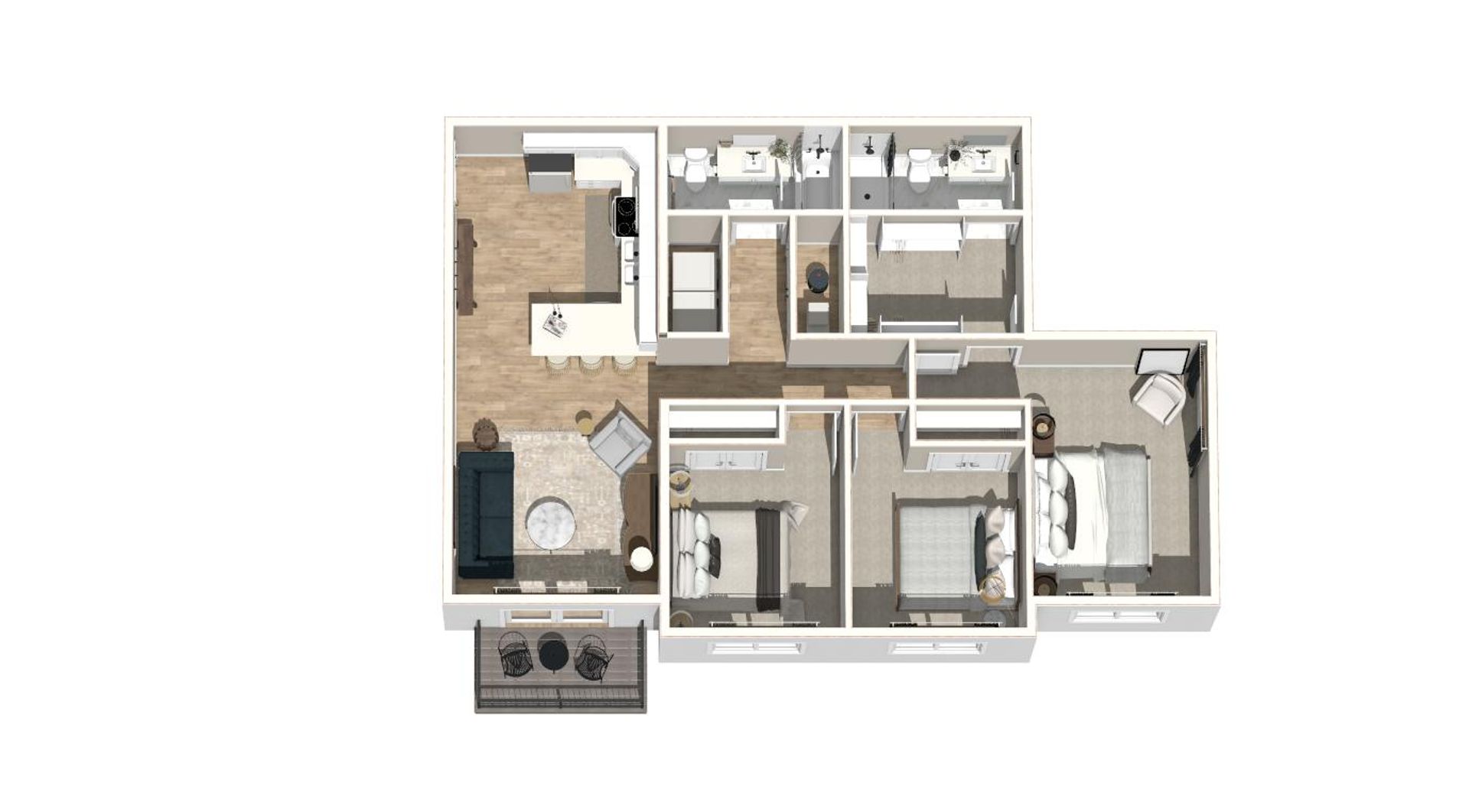 Columbus Apartment: 602 8th St