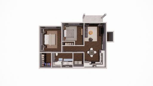 Two Hearted - ANSI Compliant Two Bedroom One Bath – photo 1