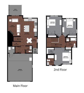 Lilac | Three Bedroom - no basement