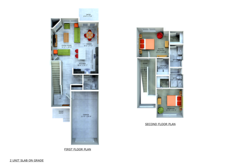 The Wren | Two Bedroom Townhome – photo 1