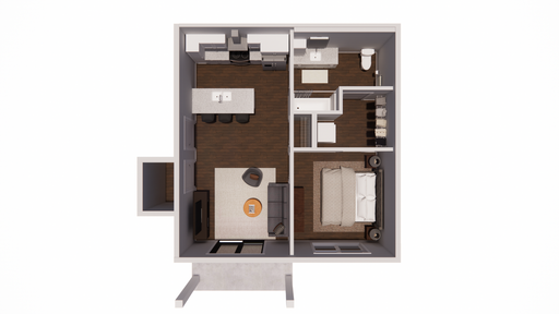 The Betsie - 1 Bed 1 Bathroom