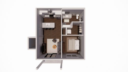 The Bear - 1 Bedroom 1 Bathroom