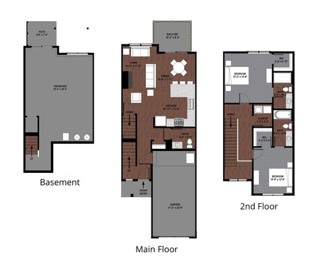 Bluebell | Two Bedroom - Basement Walkout