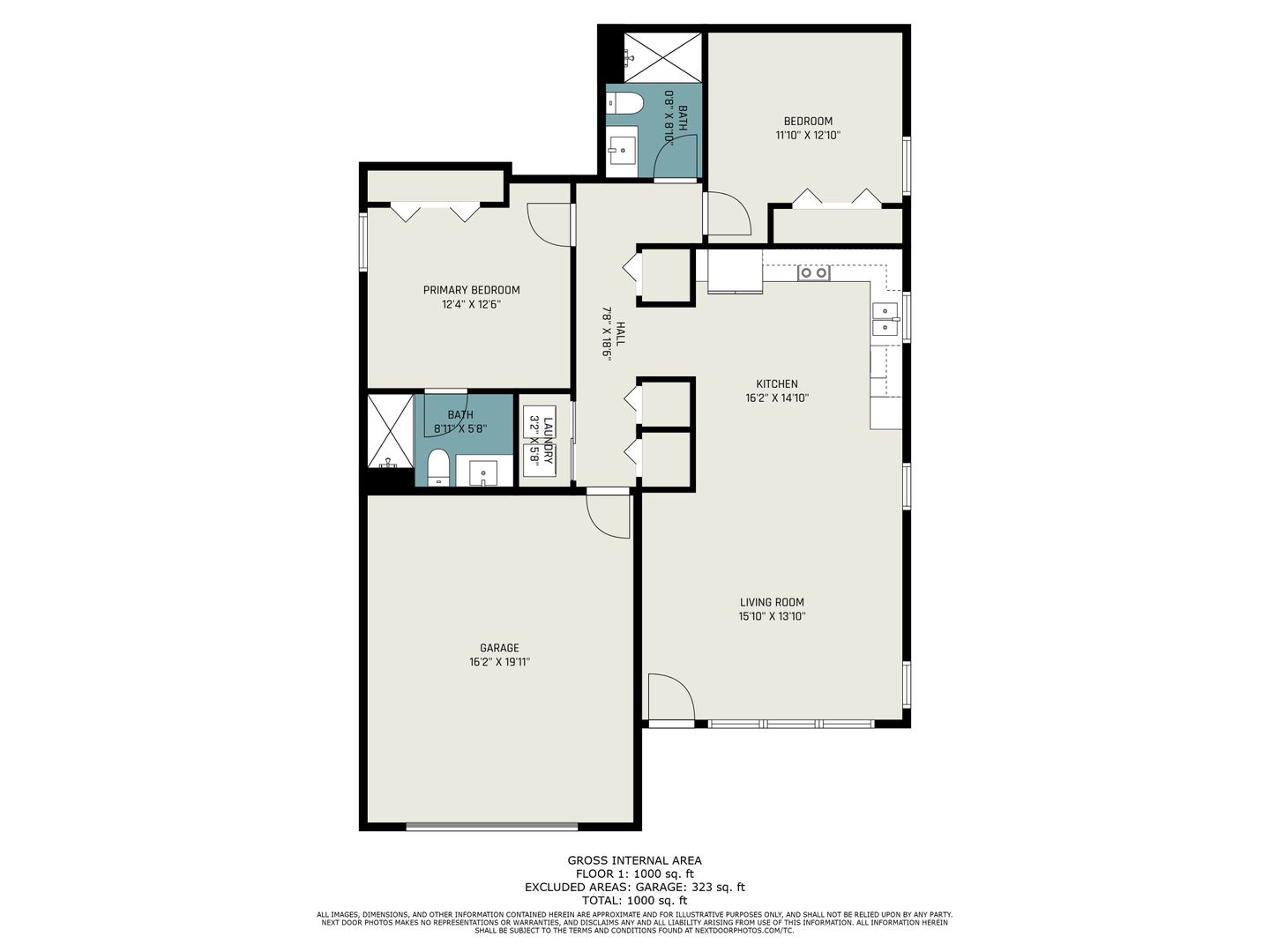 Ada Apartment: 7518 Fase St SE