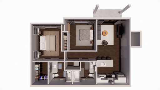 The Flat - Two Bedroom Two Bath – photo 1