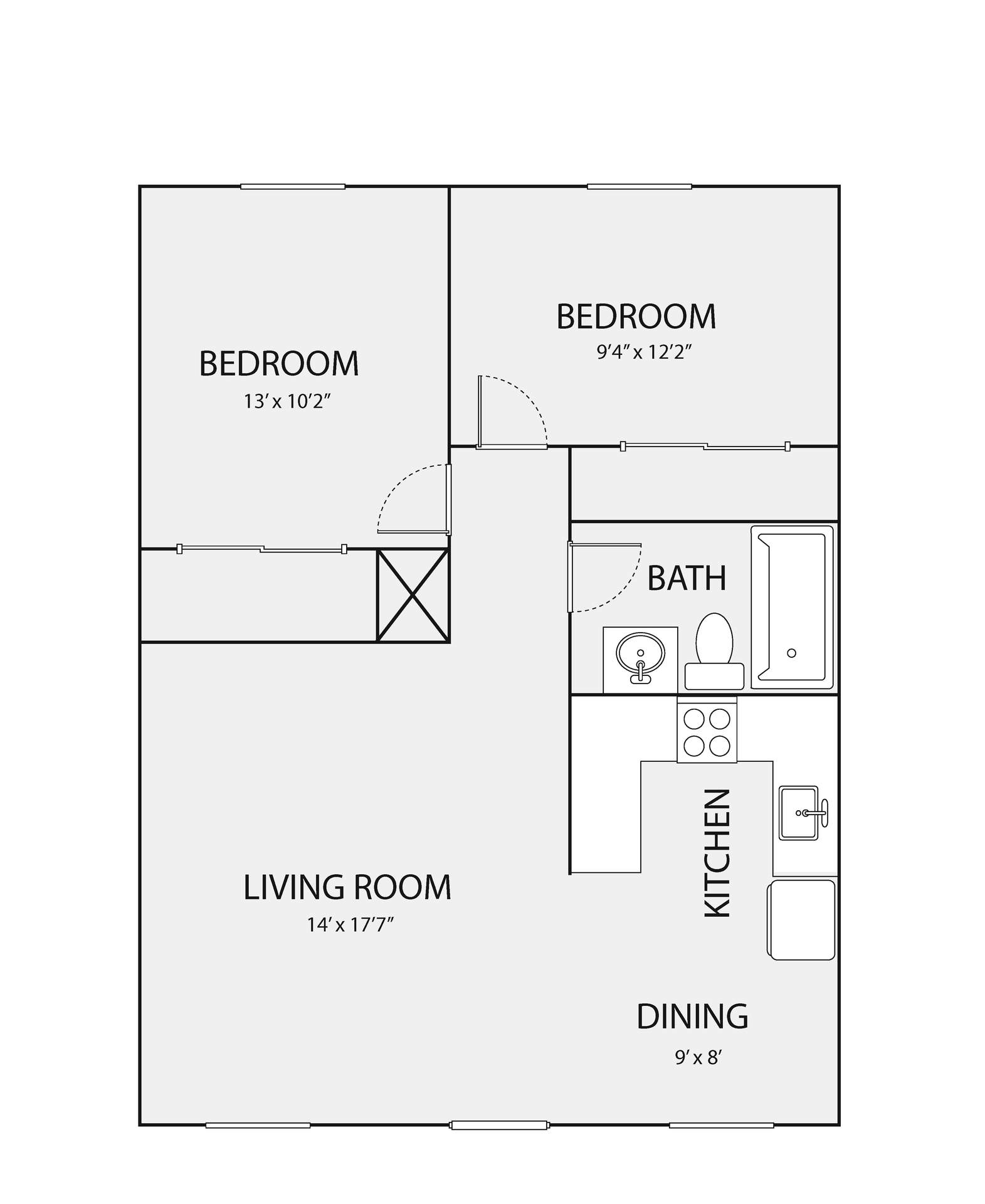 Austin Apartment: 2202 Enfield Rd