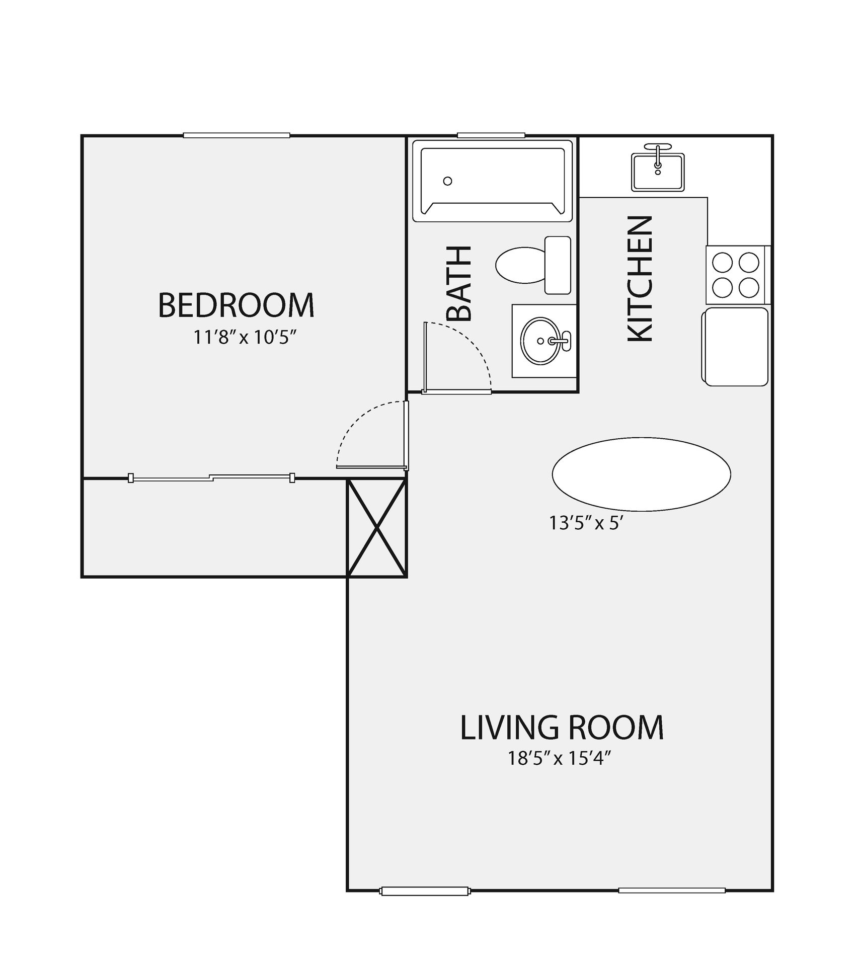 Austin Apartment: 2202 Enfield Rd