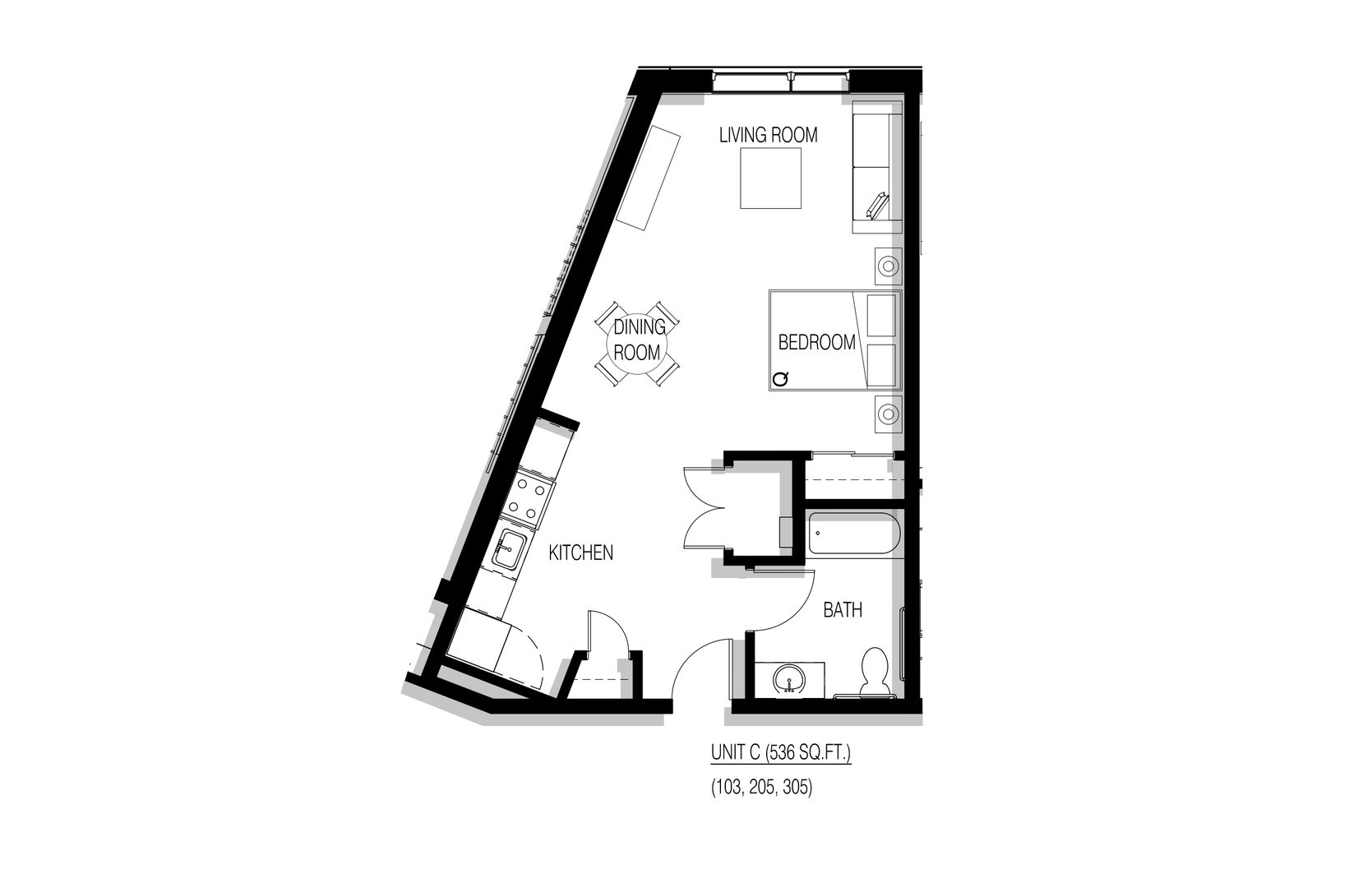 Dunellen Apartment: 745 Bound Brook Rd