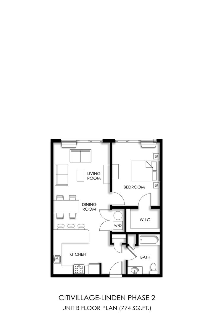 Linden Apartment: 1120 E. Saint Georges Ave