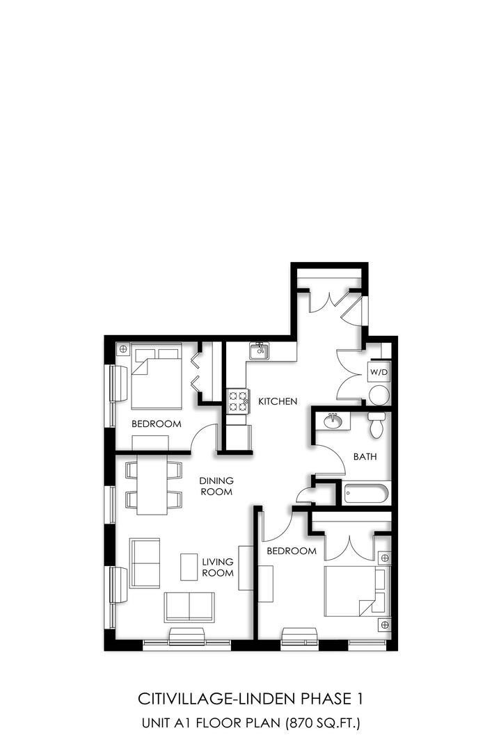 Linden Apartment: 1140 E. St. Georges Ave