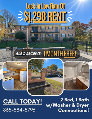 ✨Spacious 2 Bedroom Apartment in South Knoxville – photo 1