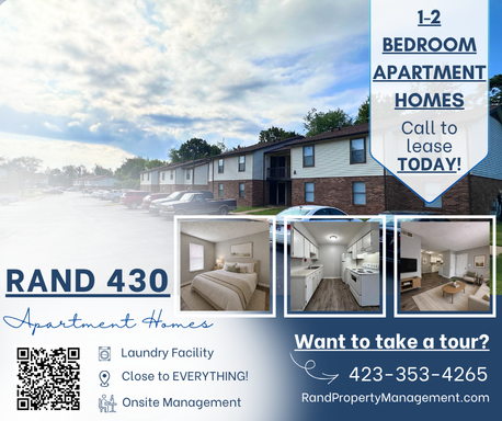 ✨Total Monthly Leasing Price: $1,262 | Amazing 2 Bedroom Apartment in Morristown
