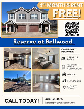 ✨Total Monthly Leasing Price: $1,890 | Stunning 3-Bed, 2.5-Bath townhouse in Morristown—Could this be your next home? Move In Special: First Month Free – photo 1