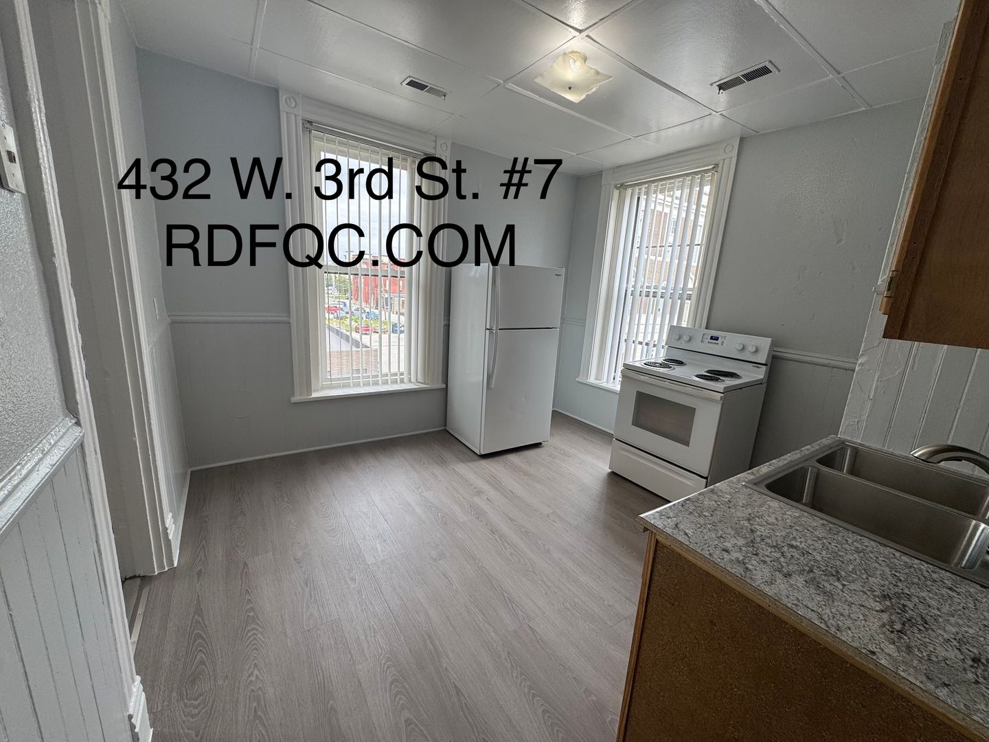 Davenport Apartment: 432 W. 3rd. St.  #7
