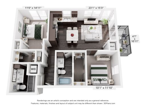 Oxford Signature Flat – photo 1