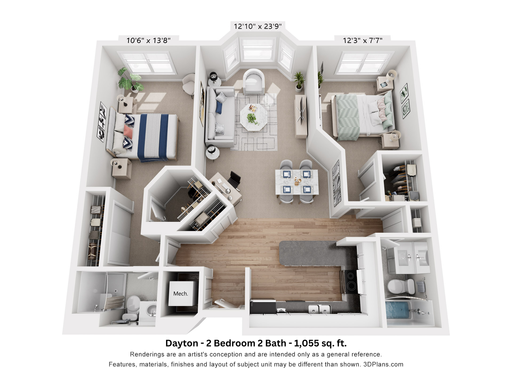 Dayton - 2BR 2B – photo 1