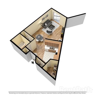 Updated One Bedroom
