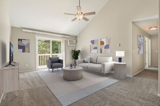 2 level lofted upstairs bedroom - 3 bedroom/2bath apartment home in Prior Lake MN