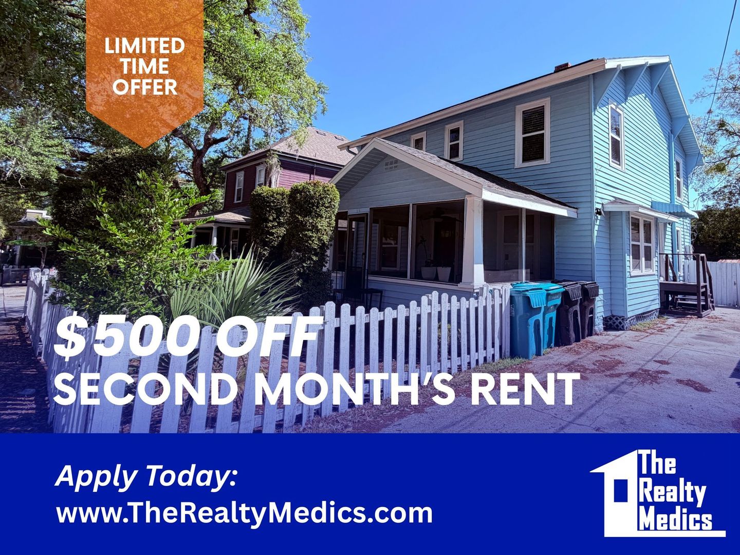 Orlando House: 35 Hill Ave #1