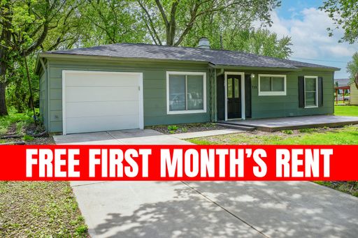 Free 1st Month Rent!…710 Brooks Drive / Newly Rehabbed 3/1 Ranch