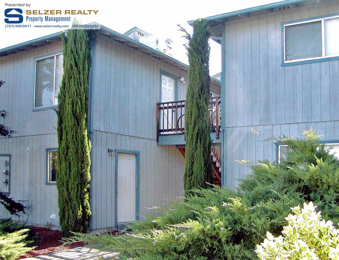 Ukiah Apartment: 335 Leslie St. #1 - #8