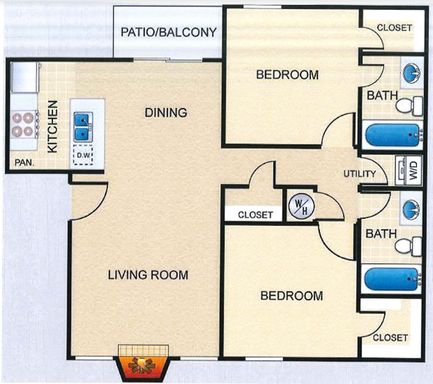 B1 | Lease Today and Receive $99 Total Move-In Special *Excludes Deposit *Restrictions Apply. – photo 1