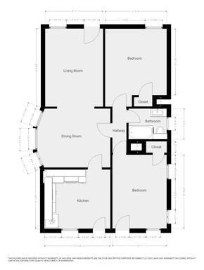 This completely refinished two-bedroom, one-bathroom home features brilliant hardwood floors throughout. – photo 1
