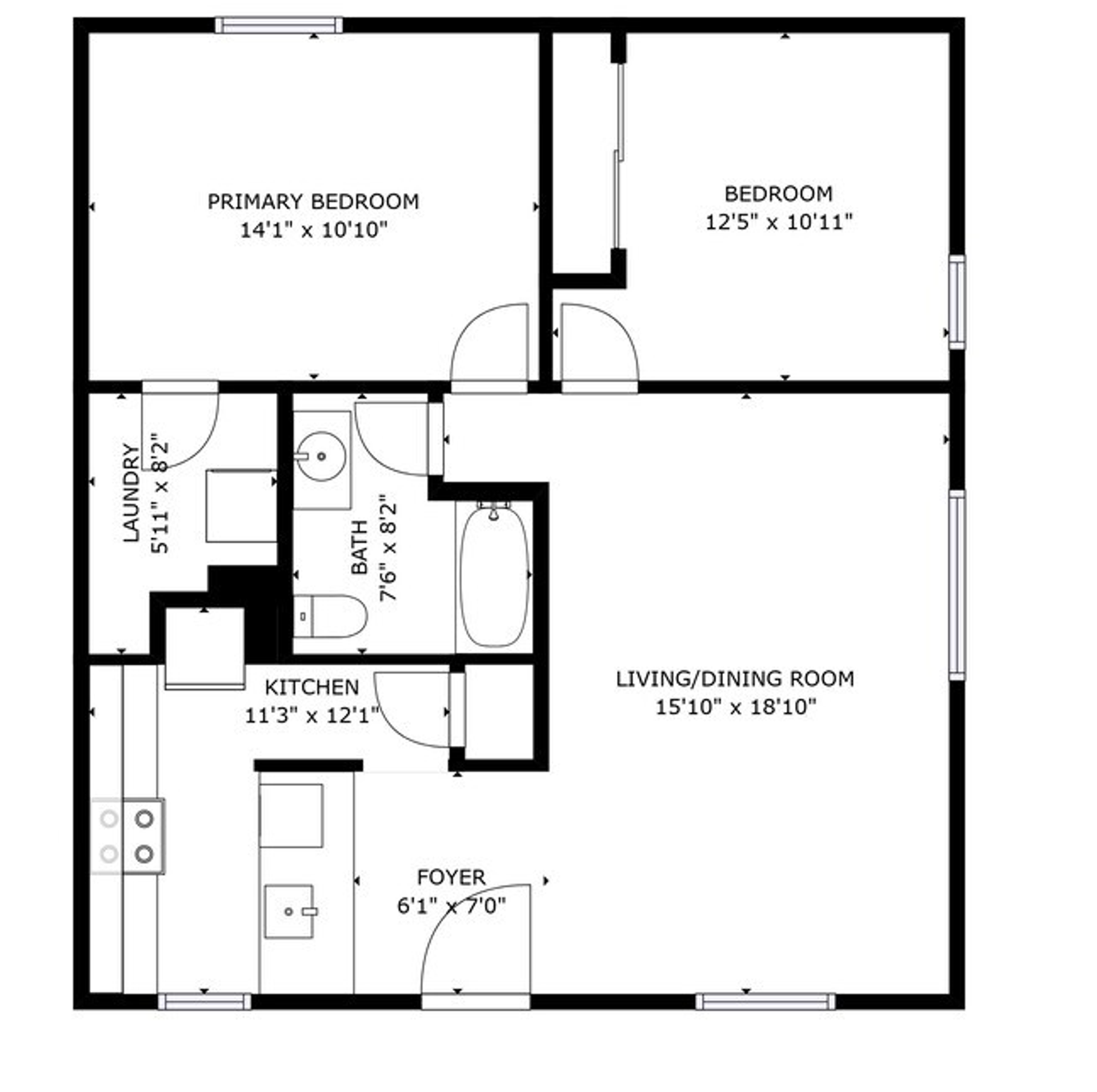 Phoenix Apartment: 1822 N 32nd St