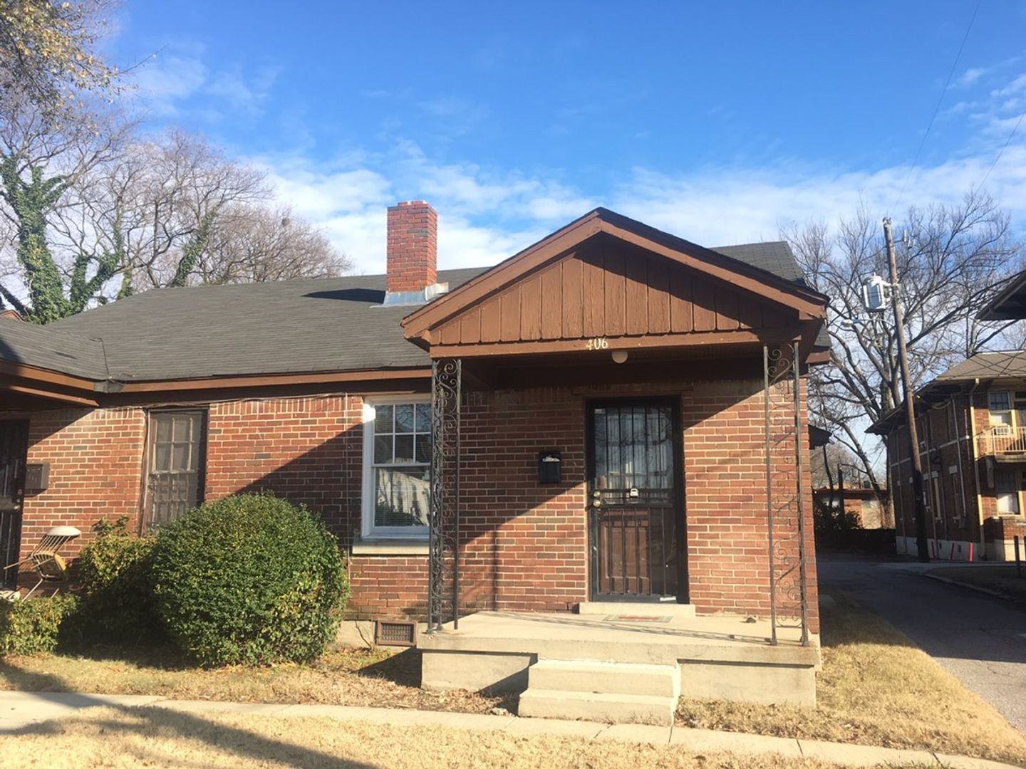 Memphis Apartment: 406/408 N Bellevue Blvd