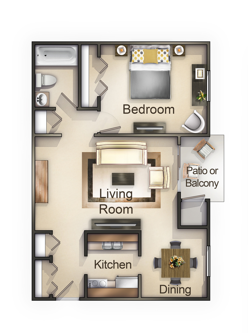 Charlotte Apartment: 7113 Village Green Dr # B