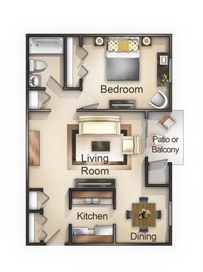 Upgraded Modern One-Bedroom Minutes from Plaza Midwood in Gated Community – photo 1