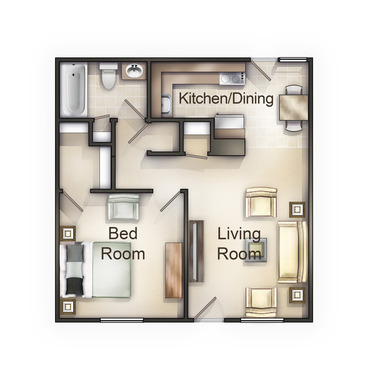 Well-Appointed One-Bedroom in a Vibrant East Charlotte Neighborhood – photo 1