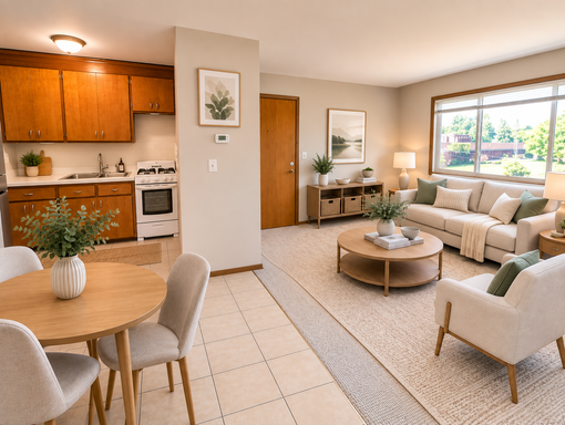 1 Br in Great Location with Off-Street Parking