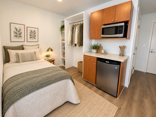 October Move In | Studio Across the street from Kirkland Urban! – photo 1