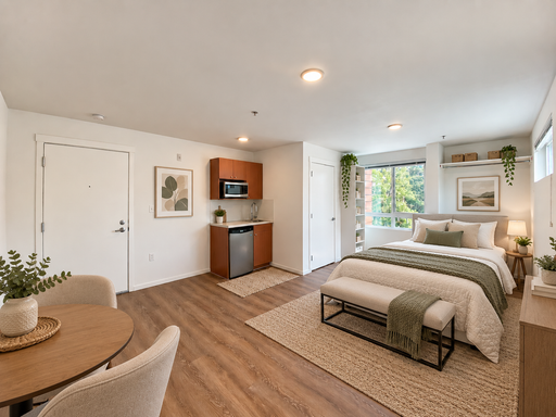 October Move In | Spacious Studio in Downtown Kirkland! – photo 1
