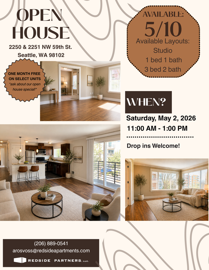 Seattle Apartment: 2250 NW 59th St